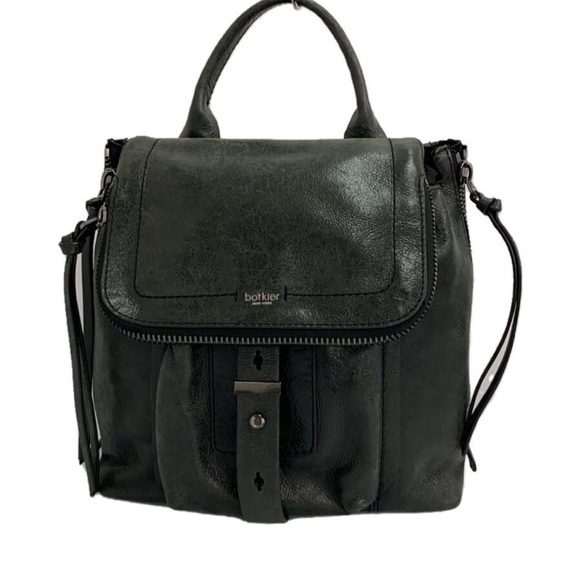 brown real leather backpack Oakland Color:Coffee Gingham Pattern (LARGE SIZE) in trolley strap on Travel-Rucks Track Everywhere Belt Bag